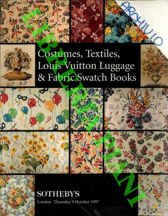 European and Oriental Costume, Textiles, Louis Vuitton Luggage and Fabric …