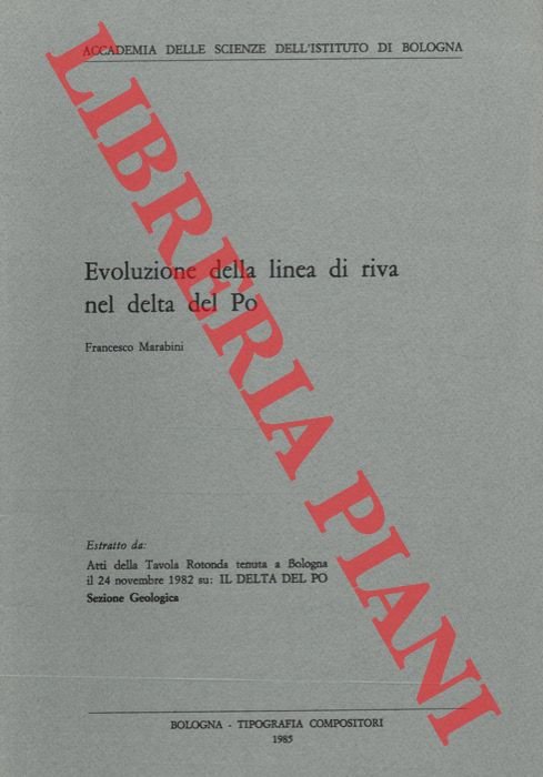 Evoluzione della linea di riva nel delta del Po.