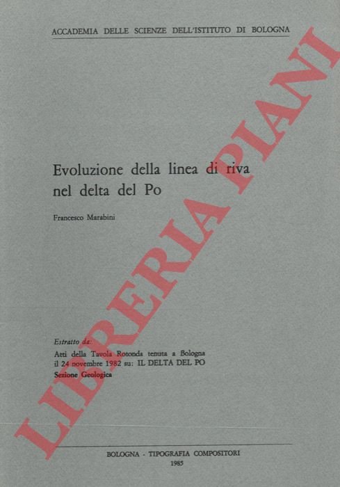 Evoluzione della linea di riva nel delta del Po.