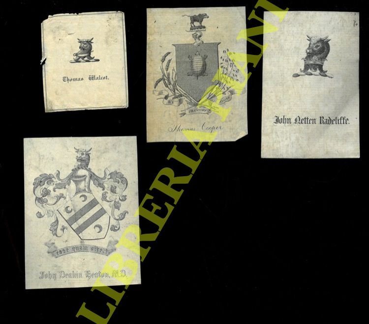 Ex libris : ARALDICA (inglesi : tori sopra lo stemma)
