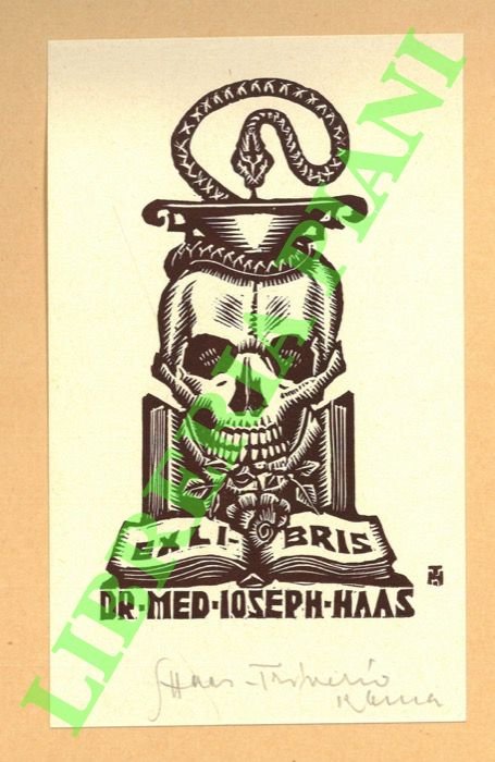 Ex libris Dr. Med. Ioseph Haas.