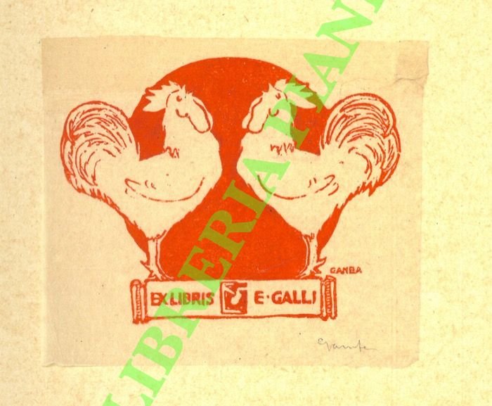 Ex libris E. Galli.