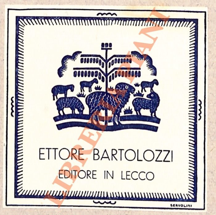 Ex libris Ettore Bartolozzi editore in Lecco.