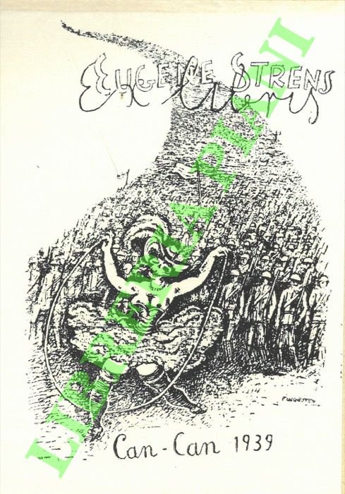 Ex libris Eugene Strens. Can-can 1939.