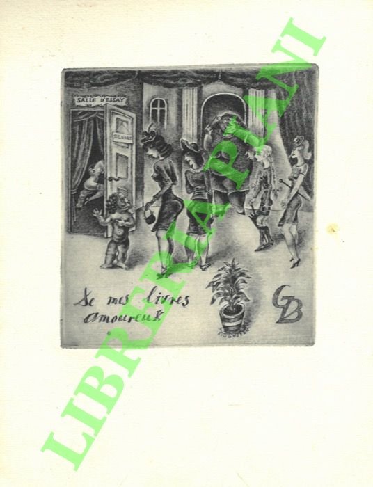 Ex libris G.B. De mes livres amoreux.
