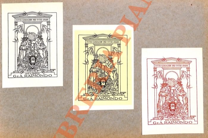 Ex libris G. e A. Raimondo.