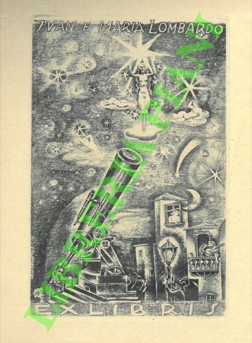 Ex libris Ivan e Maria Lombardo.