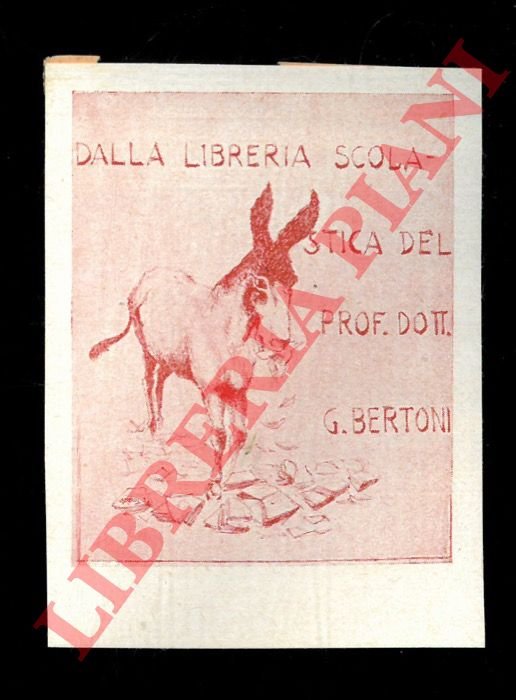 Ex libris : Libreria scolastica del Dott. Prof. Bertoni G. … | Immagine Gallery 3