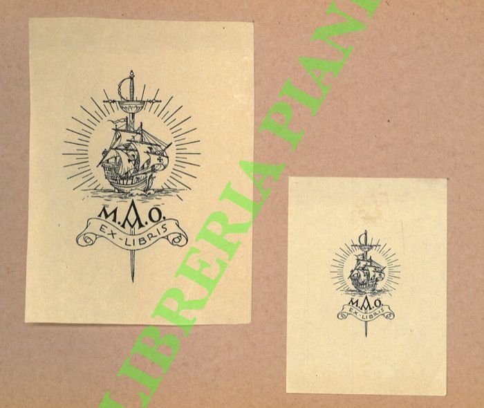 Ex libris M.A.O[Manuel A. Ortiz].
