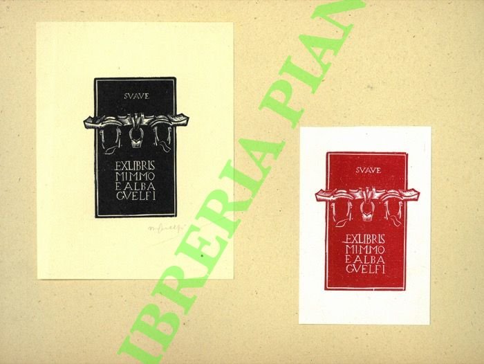 Ex libris Mimmo e Alba Guelfi.