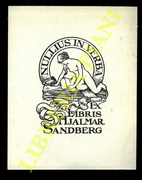 Ex libris : Tre foglietti con nudi di donne.