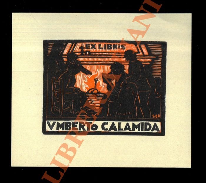 Ex libris Umberto Calamida.