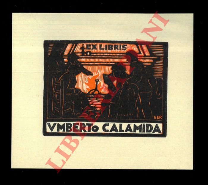 Ex libris Umberto Calamida.