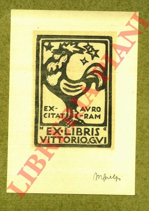 Ex libris Vittorio Gui.