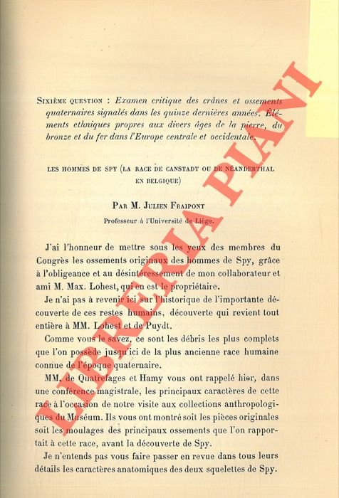 Examen critique des cranes et ossements quaternaires signalés dans les …