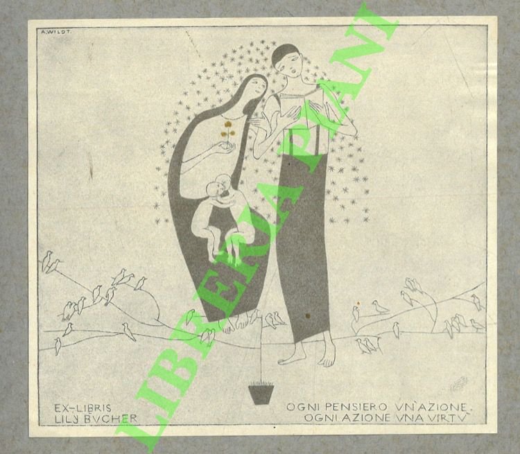 Exlibris Lily Bucher.