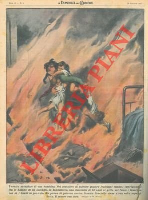 Fanciulla tredicenne si getta tra le fiamme di un incendio …