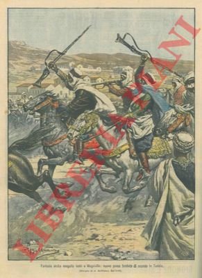 Fantasia araba. (Splendidi i costumi e i cavalli).