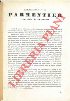 Farmacisti famosi. Parmentier l'apostolo della patata. | Immagine Gallery 2