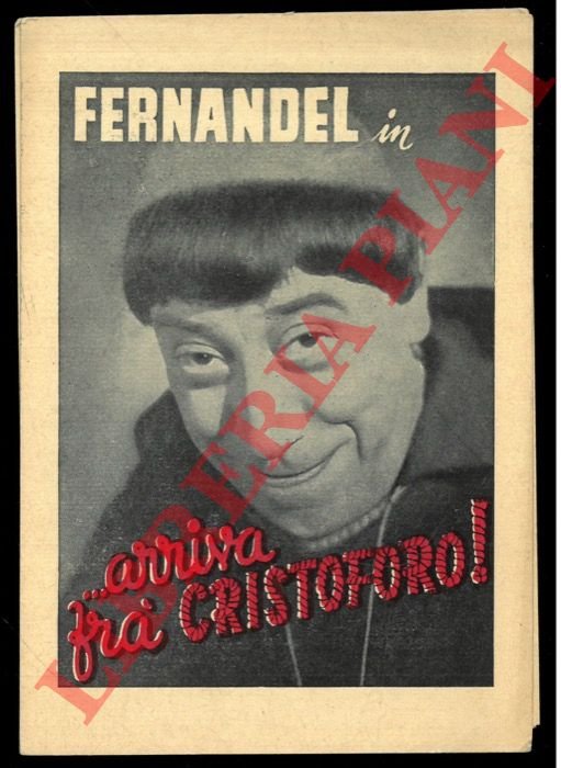 Fernandel in ". arriva frà Cristoforo !"