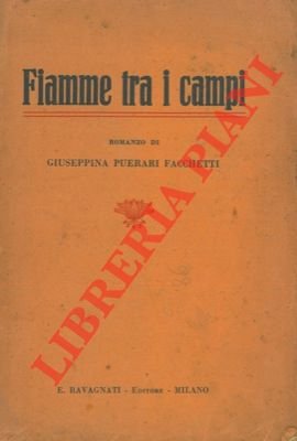 Fiamme tra i campi.