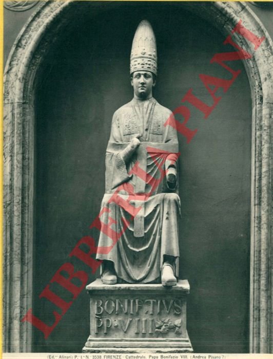 Firenze, Cattedrale. Papa Bonifazio VIII di Andrea Pisano (2).