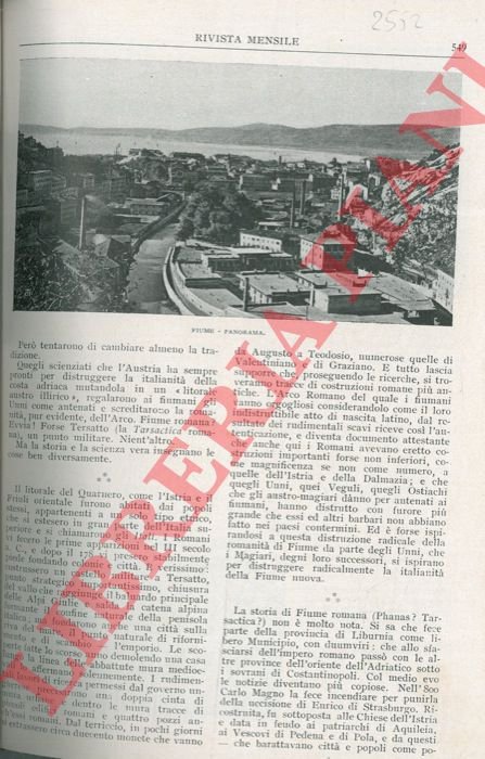 Fiume. La perla del Quarnero.