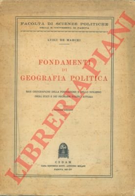 Fondamenti di geografia politica.