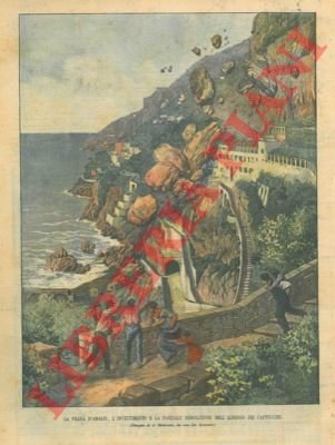 Frana ad Amalfi che investe e in parte demolisce l'albergo …