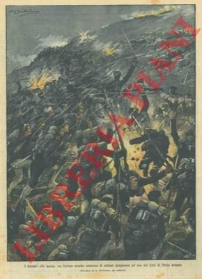 Furioso assalto di soldati giapponesi ad uno dei forti di …