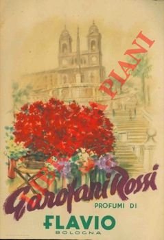 Garofani rossi. Profumi di Flavio. Bologna.