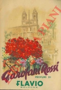 Garofani rossi. Profumi di Flavio. Bologna.