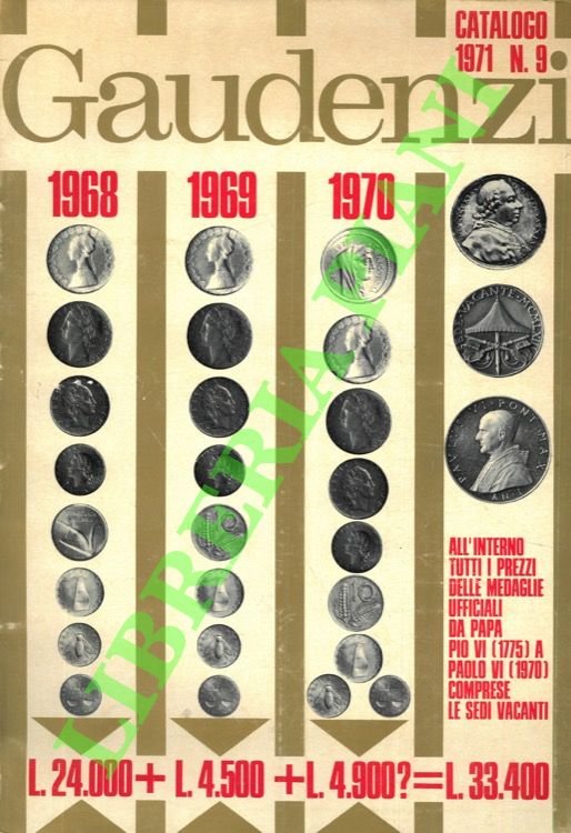 Gaudenzi. Catalogo 1971, n° 9.