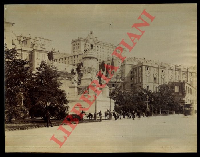 Genova. Monumento C. Colombo.