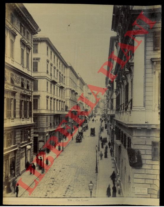 Genova. Sestiere di Portoria. via Roma.