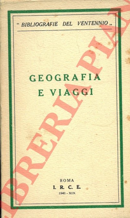 Geografia e viaggi.