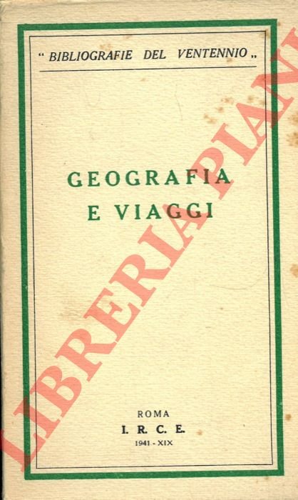 Geografia e viaggi.