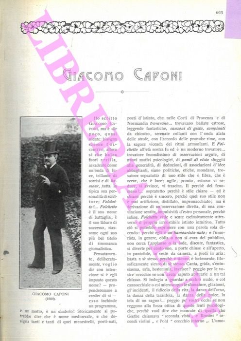 Giacomo Caponi.