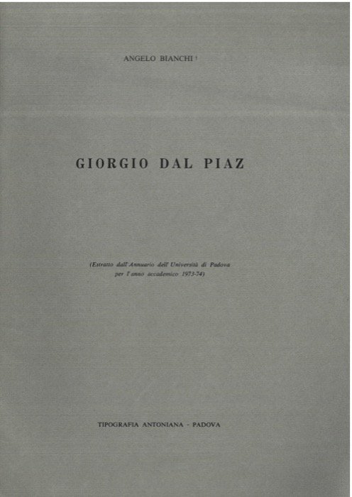 Giorgio Dal Piaz.
