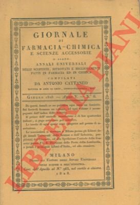 Giornale di Farmacia - Chimica e scienze accessorie o siano …