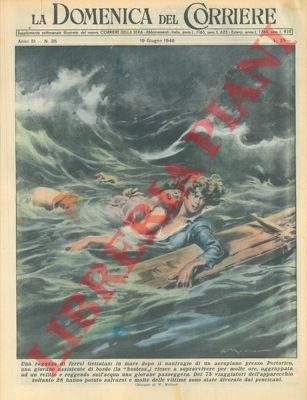 Giovane hostess, gettatasi in mare dopo il naufragio di un …