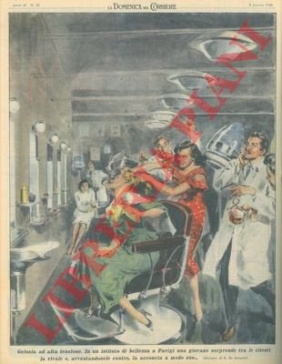 Giovane sorprende in un istituto di bellezza la rivale e …