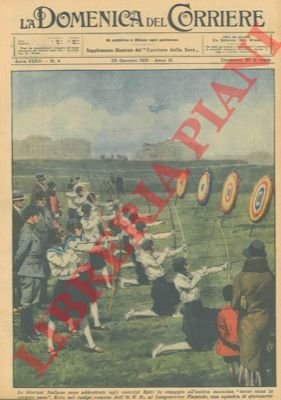 Giovanette si esercitano al tiro con l'arco.