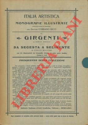 Girgenti. - Da Segesta a Selinunte.