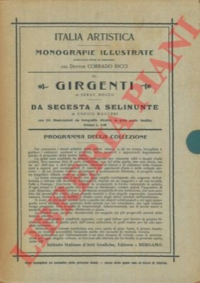 Girgenti. - Da Segesta a Selinunte.