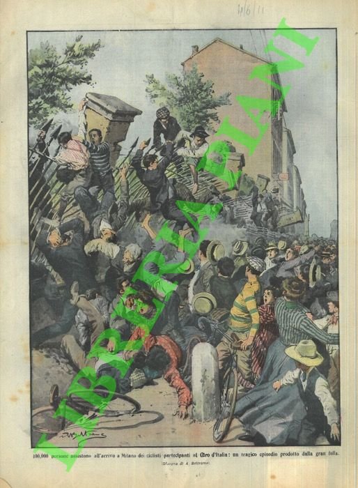 Giro d'Italia, a Milano l'entusiasmo provoca incidenti per la caduta …