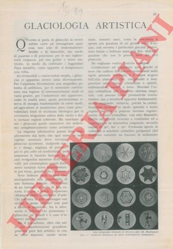 Glaciologia artistica.