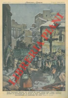 Gli abitanti dei paesi redenti dalle truppe nazionali portano in …