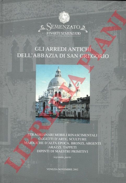 Gli arredi antichi dell'Abbazia di San Gregorio.