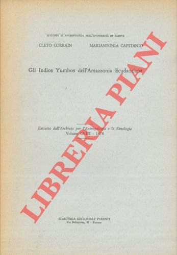 Gli Indios Yumbos dell'Amazzonia Ecudaoriana.